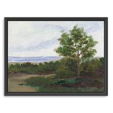 Summer Evening Canvas Wall Art