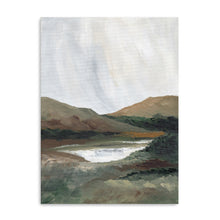 Two Mountains Canvas Wall Art