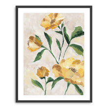 Yellow Camellia Canvas Wall Art
