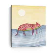 Lazy Cheetah Surfer