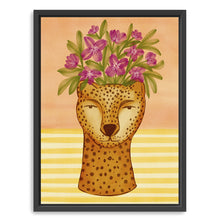 Leopard Vase