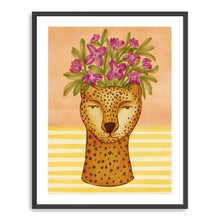 Leopard Vase