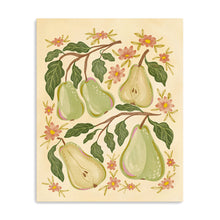 Pears and Flowers