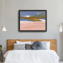 Blush Pink, Blue and Brown