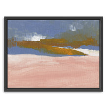 Blush Pink, Blue and Brown