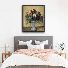 Flowers in In Vase, 1873-1875 by Paul Cezanne