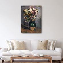 Still Life with Flowers in an Olive Jar, 1880 by Paul Cezanne