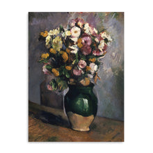 Still Life with Flowers in an Olive Jar, 1880 by Paul Cezanne