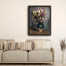 Still Life with Flowers in an Olive Jar, 1880 by Paul Cezanne