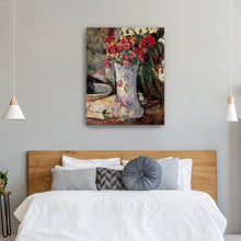 Vase Of Flowers, 1877 by Paul Cezanne