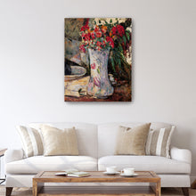 Vase Of Flowers, 1877 by Paul Cezanne