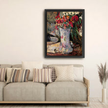 Vase Of Flowers, 1877 by Paul Cezanne