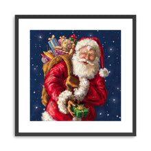 Santa Winking With Sack