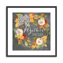 Gather Together Wreath Black