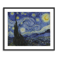 Starry Night v1, 1889 by Vincent Van Gogh