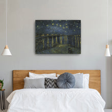 Starry Night Over the RhÃ´ne v1, 1888 by Vincent Van Gogh