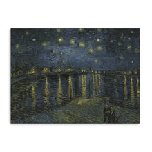 Starry Night Over the RhÃ´ne v1, 1888 by Vincent Van Gogh