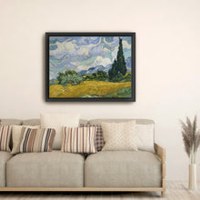 Wheat Field with Cypresses, 1889 by Vincent Van Gogh