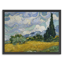 Wheat Field with Cypresses, 1889 by Vincent Van Gogh