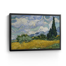 Wheat Field with Cypresses, 1889 by Vincent Van Gogh