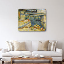 Bridges across the Seine at Asnieres, 1887 by Vincent Van Gogh