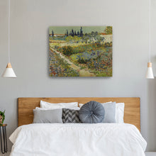 Flowering Garden with Path, 1888 by Vincent Van Gogh