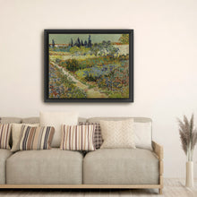 Flowering Garden with Path, 1888 by Vincent Van Gogh