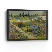 Flowering Garden with Path, 1888 by Vincent Van Gogh