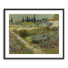 Flowering Garden with Path, 1888 by Vincent Van Gogh