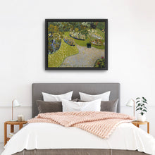 Garden in Auvers, 1890 by Vincent Van Gogh