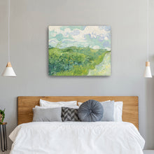 Green Wheat Fields - Auvers, 1890 by Vincent Van Gogh