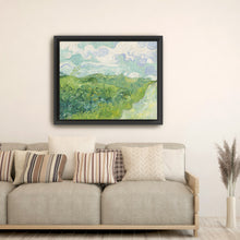 Green Wheat Fields - Auvers, 1890 by Vincent Van Gogh