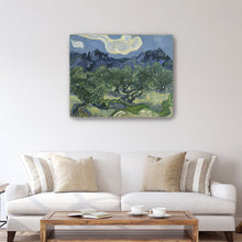 Olive Trees with the Alpilles in the Background, 1889 by Vincent Van Gogh