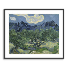 Olive Trees with the Alpilles in the Background, 1889 by Vincent Van Gogh