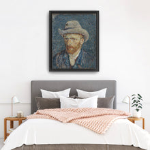 Self-Portrait with Grey Felt Hat, 1887 by Vincent Van Gogh