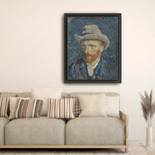 Self-Portrait with Grey Felt Hat, 1887 by Vincent Van Gogh