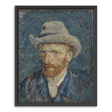 Self-Portrait with Grey Felt Hat, 1887 by Vincent Van Gogh