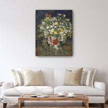 Bouquet of Flowers in a Vase, 1890 by Vincent Van Gogh