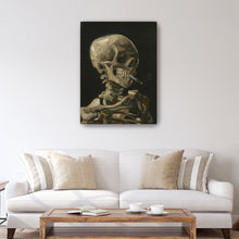 Head of a Skeleton with a Burning Cigarette, 1886 by Vincent Van Gogh