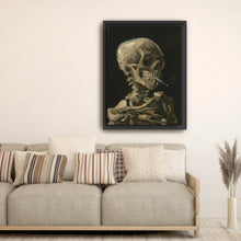 Head of a Skeleton with a Burning Cigarette, 1886 by Vincent Van Gogh