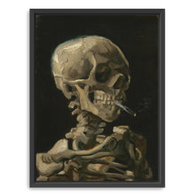 Head of a Skeleton with a Burning Cigarette, 1886 by Vincent Van Gogh