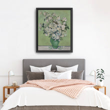 Vase of Roses v2, 1890 by Vincent Van Gogh