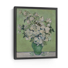 Vase of Roses v2, 1890 by Vincent Van Gogh