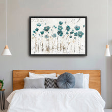 Abstract Balance IV Blue