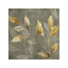 Leaves on Grey
