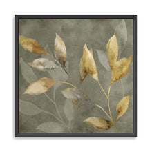 Leaves on Grey