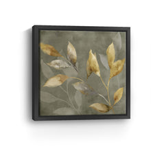 Leaves on Grey