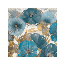 Blue and Gold Poppies