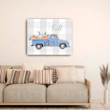 Blue Truck Pumpkin Hello Fall