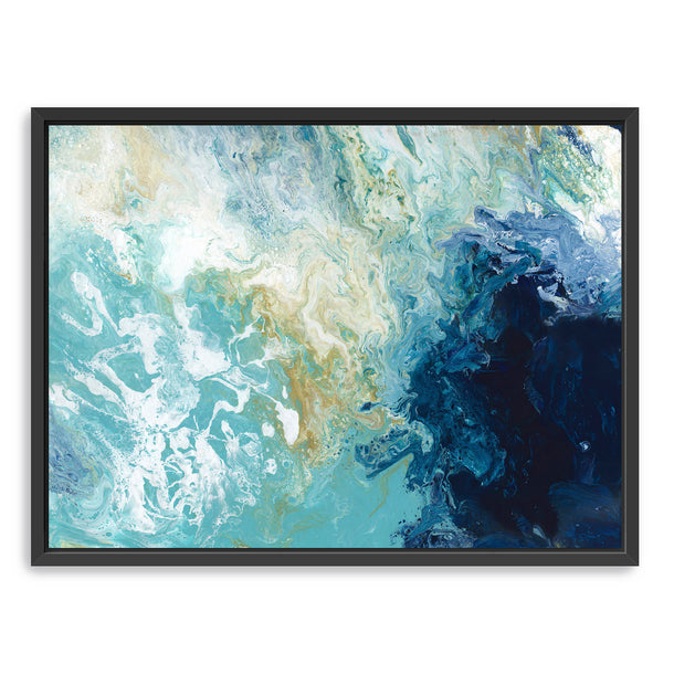 Ocean Flow Canvas Wall Art